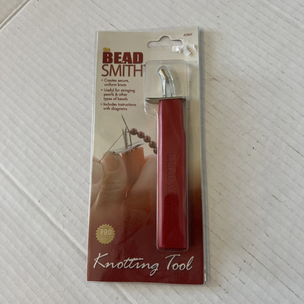 Beadsmith EZ Knot Tool Bead And Pearl Knotting Jewelry Tool - EZ KNOT Supply
